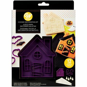 Wilton Cookie Kit Haunted House Set/12