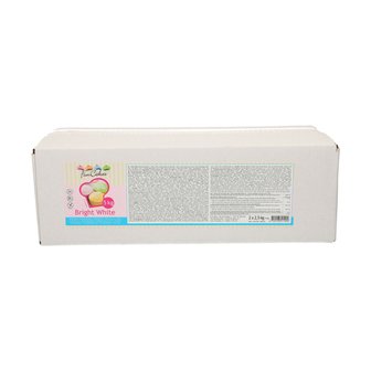 FunCakes P&acirc;te &agrave; Sucre Bright White 5 kg (2x2,5 kg)