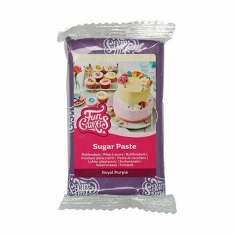 FunCakes Sugar Paste Royal Purple 250 g