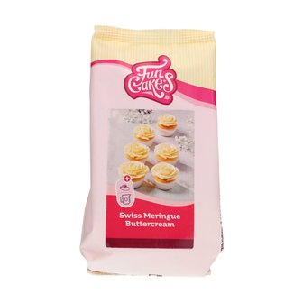 FunCakes Mix voor Swiss Meringue Botercr&egrave;me 400g