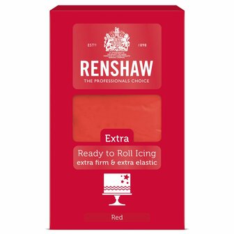 Renshaw Rolfondant Extra 1kg Red