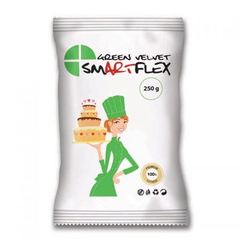 SmArtFlex Fondant Green Velvet Vanille 250g