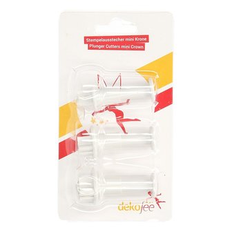  Dekofee Mini Plungers Crowns set/3