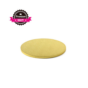 Decora Cake Drum Rond &Oslash; 20cm Goud