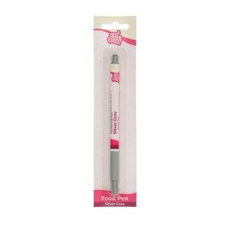 FunCakes Food Pen Silver Grey