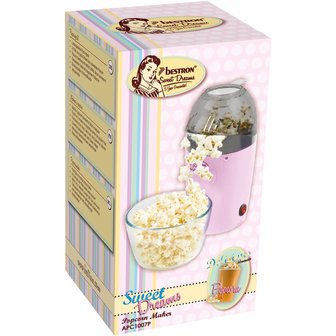 Bestron Popcornmaker Roze