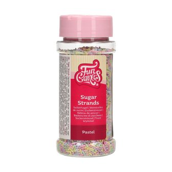 FunCakes Sugar Strands Pastel 80 g