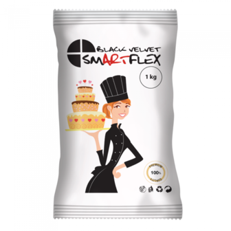 SmArtFlex Fondant Black Velvet Vanille 1kg 