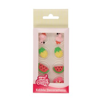 FunCakes Suikerdecoratie Tropical Set/8