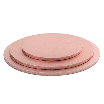 Decora Cake Drum Rond &Oslash; 30cm Rose Goud