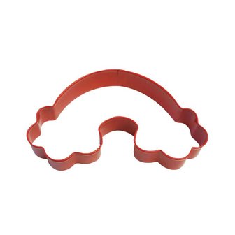 AH Rainbow Cookie Cutter Red 12cm