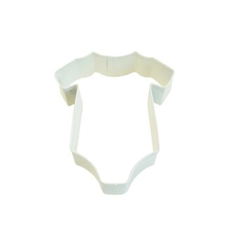 AH Baby&#039;s Onesie Cookie Cutter White 10,2cm