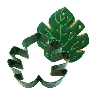 AH Tropical Leaf Cookie Cutter Green 11,4cm