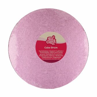 FunCakes Cake Drum Rond &Oslash; 25 cm Roze