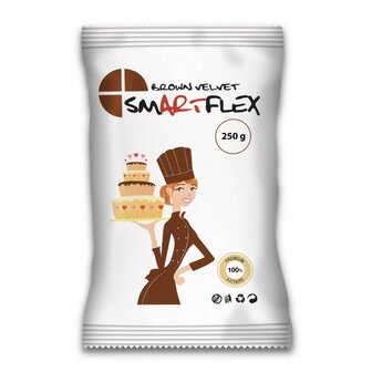 SmArtFlex Fondant Brown Velvet Vanille 250g