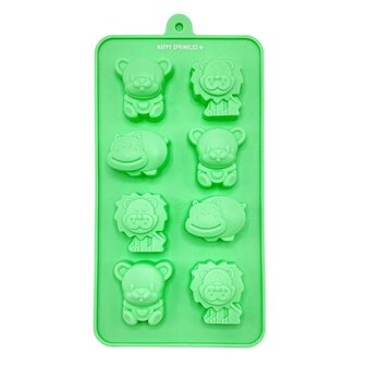 Happy Sprinkles Animals Silicone Mold