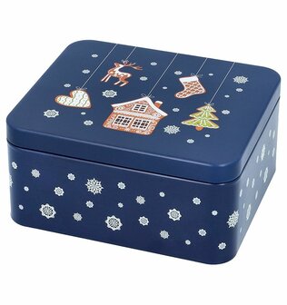 Birkmann Merry Christmas Metal  Tin Box Set/2