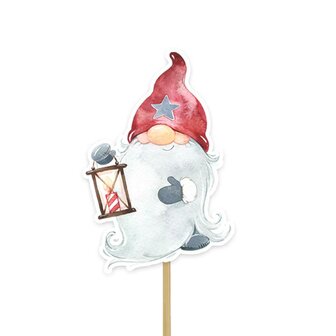 AH Christmas Gonk Cupcake Toppers pk/12