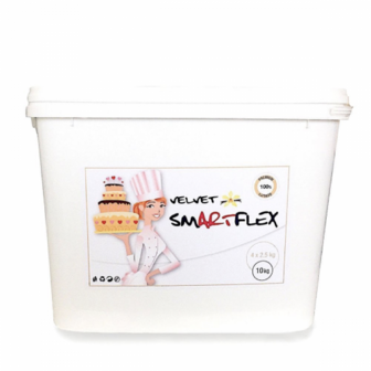 SmArtFlex Fondant White Velvet Vanille 10kg