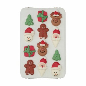 Wilton Royal Icing Decorations Christmas Set/12