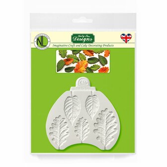 Katy Sue Mould Blackberry &amp; Oak leaves