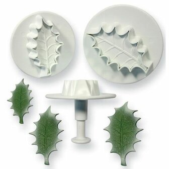  PME Holly leaf plunger cutter set/3 Large size