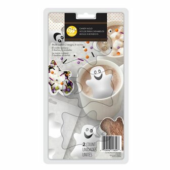 Wilton Candy Mold Choco Bomb Spook Set/2