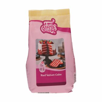 FunCakes mix voor Red Velvet Cake 500 g