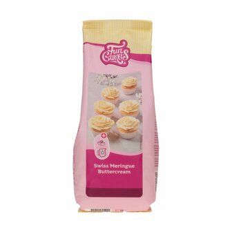  FunCakes Mix voor Swiss Meringue Botercr&egrave;me 800 g