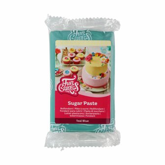 FunCakes P&acirc;te &agrave; Sucre Mystic Turquoise 250 g