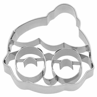 Birkmann Mrs. Claus Head Cookie Cutter 5cm