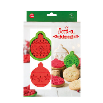 Decora Ensemble de coupe-biscuits Gingerbread Man &amp; House