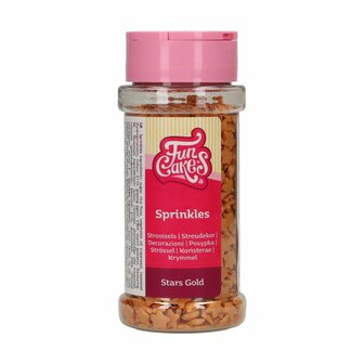 FunCakes Sterren Goud 60g