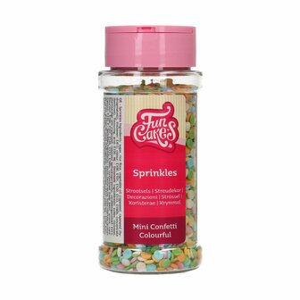 FunCakes Mini Confetti Colourful 60 g