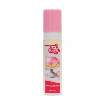  FunCakes Metallic Spray Baby Pink