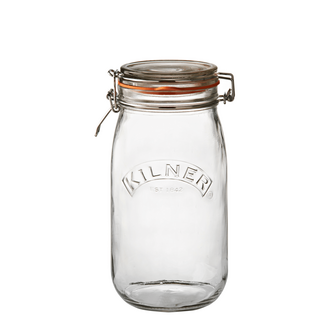 Kilner Ronde Glazen Pot met Beugelsluiting 1.5L