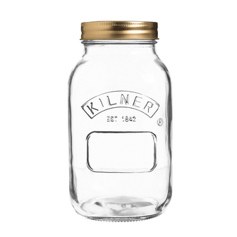 Kilner Glazen Inmaak Pot 1L