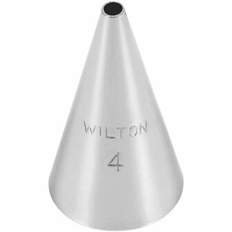 Wilton Decorating Tip #004 Round Carded