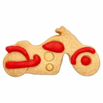 Birkmann Motorbike Cookie Cutter 8cm