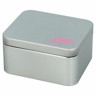 Birkmann &#039;Cause We Care Tin Box Small 12x10x6cm