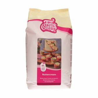 FunCakes Mix pour Cr&egrave;me au Beurre 4 kg