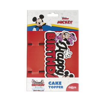 Dekora Cake Topper Mickey &amp; Minnie 