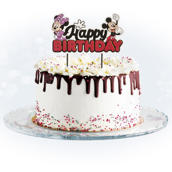 Dekora Cake Topper Mickey &amp; Minnie 