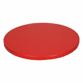 FunCakes Cake Drum Rond &Oslash;30,5 cm - Rood