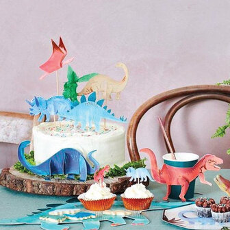 Meri Meri Dinosaur Kingdom Cake Toppers Set/6