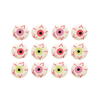 Decora Suikerdecoratie Scary Eyes Halloween Pk/12