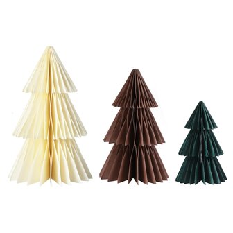 Ginger Ray Paper Tree Honeycomb Christmas Decorations