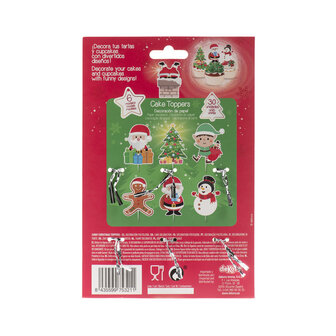 Dekora Cake Toppers Christmas Set/30