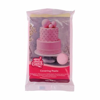 FunCakes Covering Paste 500g Baby Roze
