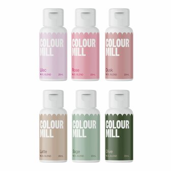 Colour Mill Oil Blend Botanicals Set/6